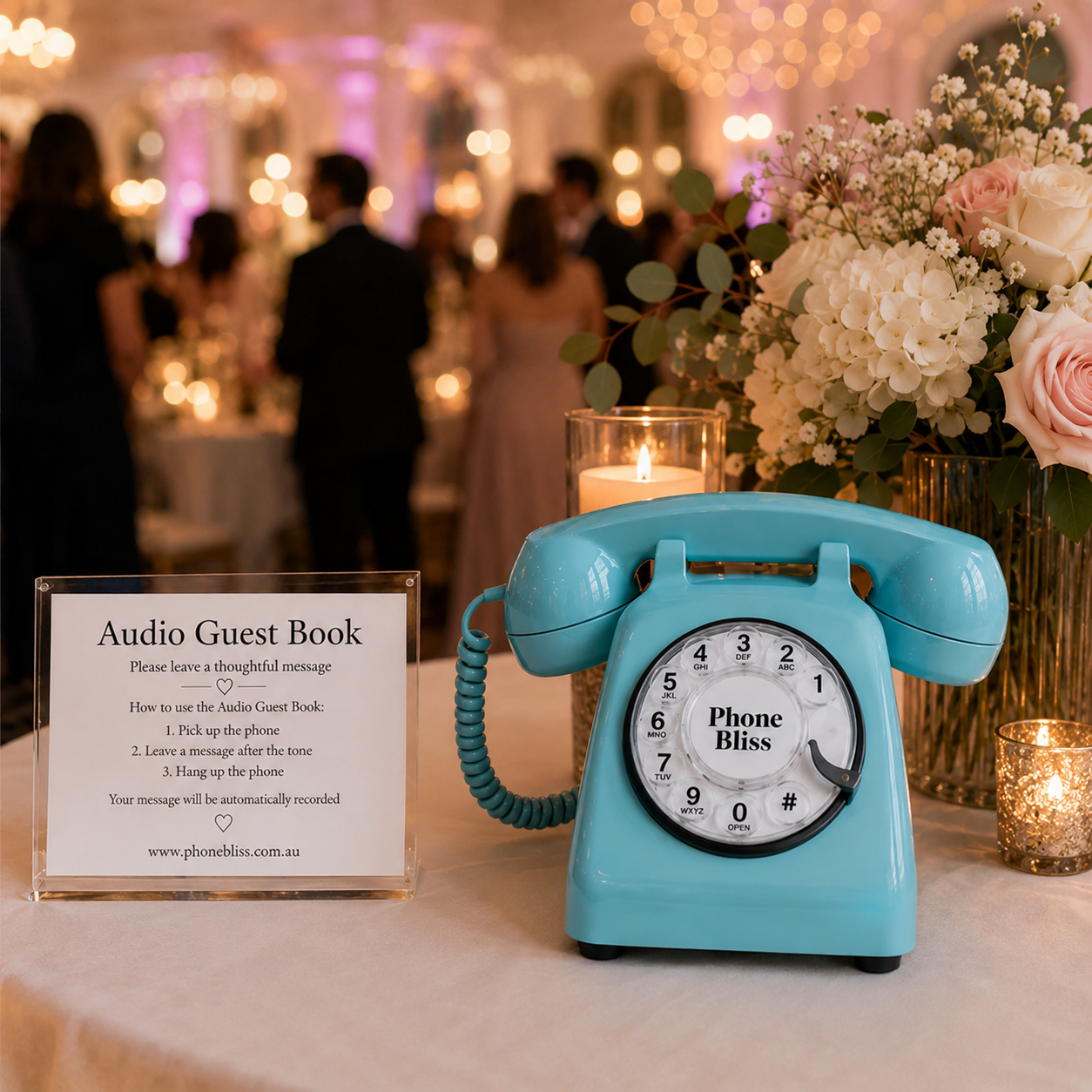 Audio Guest Book Hire