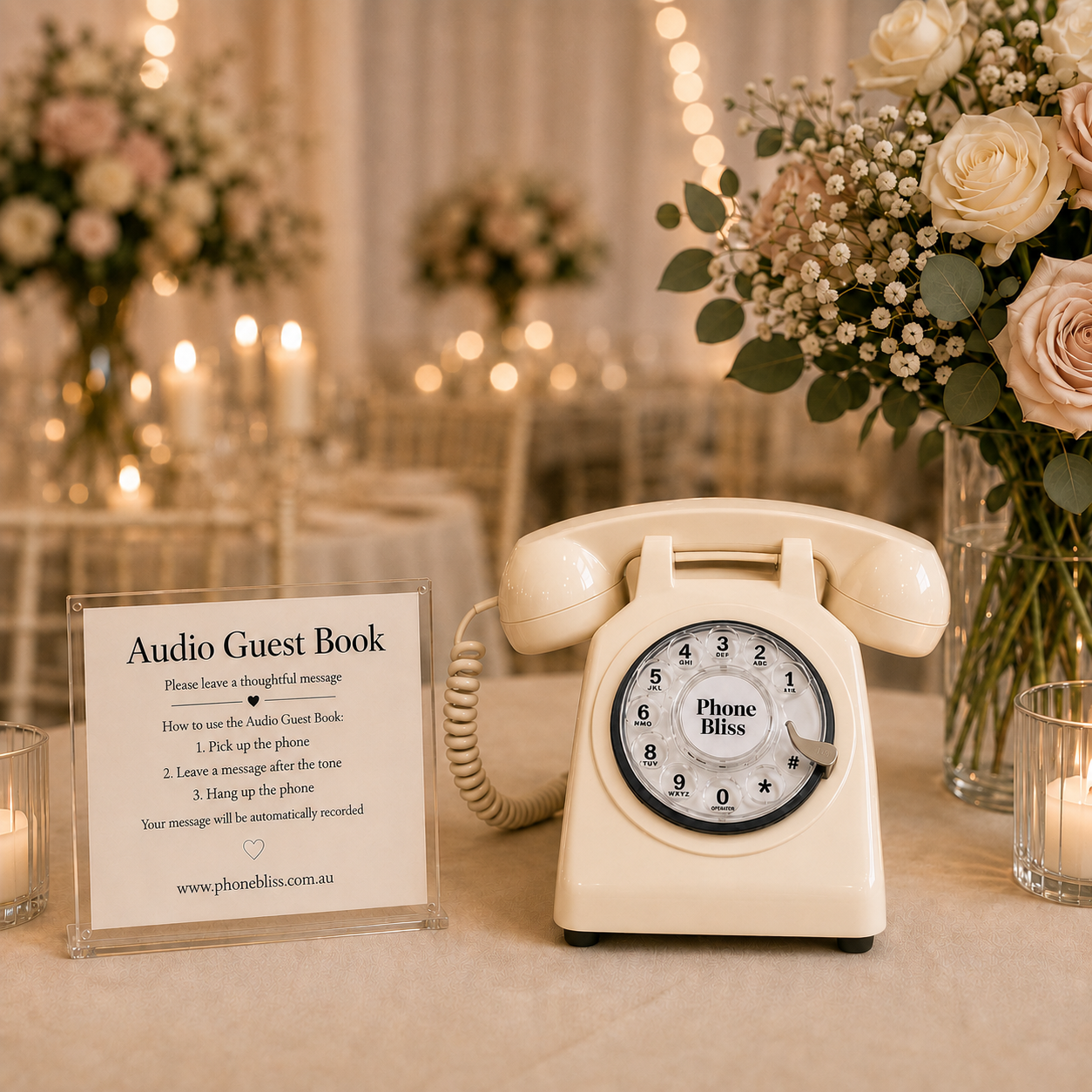 Audio Guest Book Hire