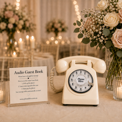 Audio Guest Book Hire