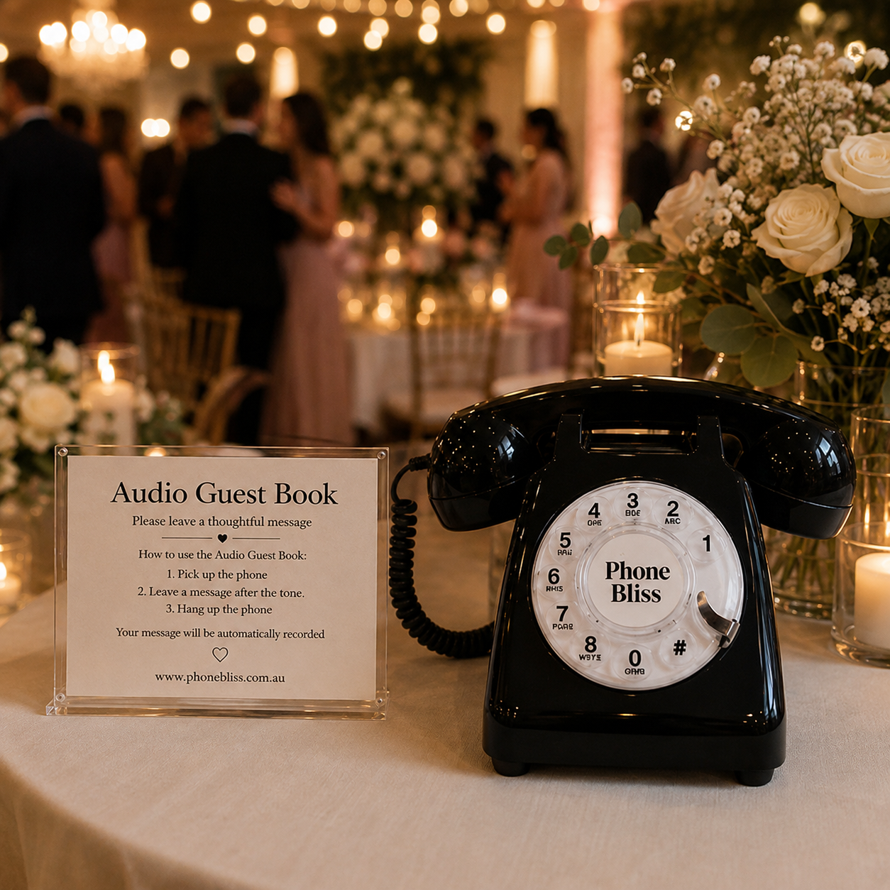 Audio Guest Book Hire