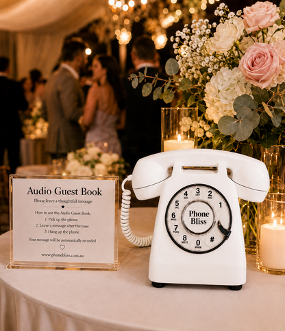 Audio Guest Book Hire